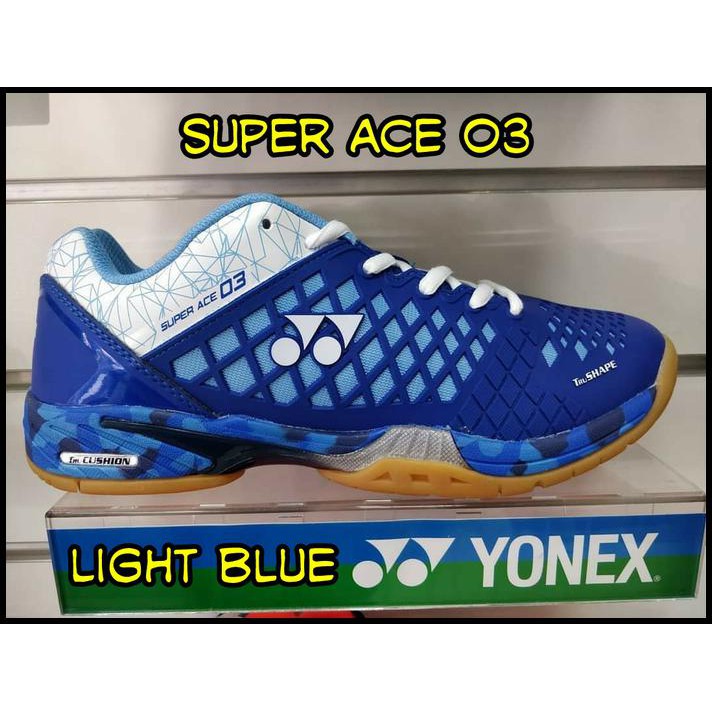 Banting Harga Sepatu Badminton Yonex Super Ace 03 Original