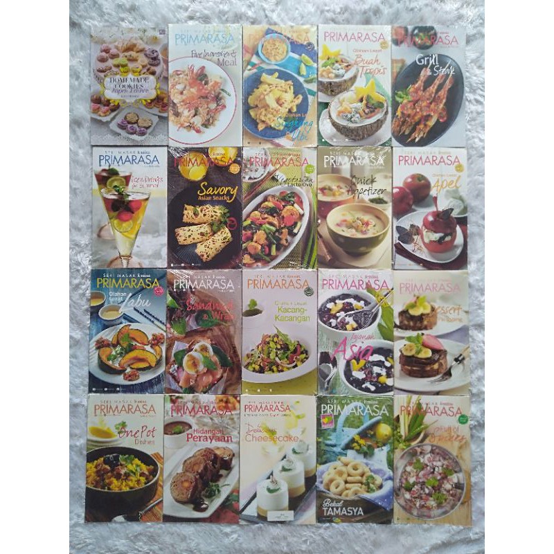 Seri Masak Femina PRIMARASA - Ada Berbagai Macam Resep Lezat - PART 1