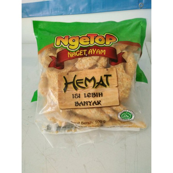 

Ngetop Nuget Ayam Hemat 250gr