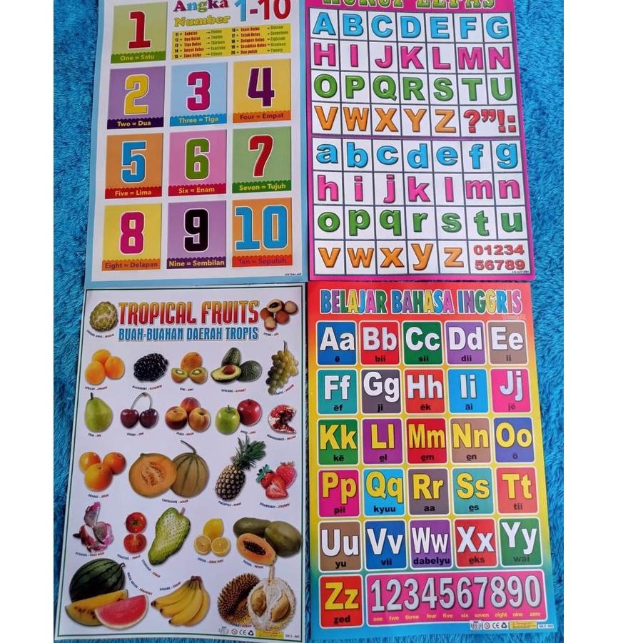 

[M-AIO ♥☞] POSTER EDUKASI ANAK PENDIDIKAN BELAJAR-ANAK-USIA-BALITA-BATITA-PAUD-TK-SD-MI-MUSLIM-ISLAM-ISLAMI-HURUF-HIJAIYAH-ANGKA-ALFABET-BERHITUNG--ABJAD-ANGKA-DINDING-BAHASA-ARAB-INDONESIA-INGGRIS-ASMAUL-HUSNA-SHOLAT-NABI-PERKALIAN-PEMBAGIAN-top produk