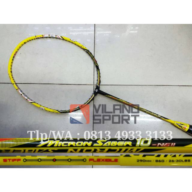 Raket Badminton RS Micron saber 10 NGII