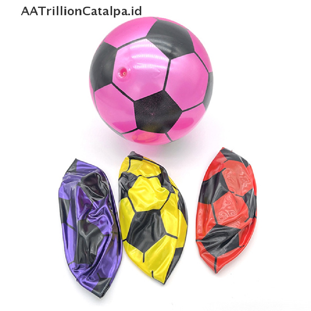 Aa Mainan Bola Sepak Tiup Bahan PVC Elastis Untuk Anak