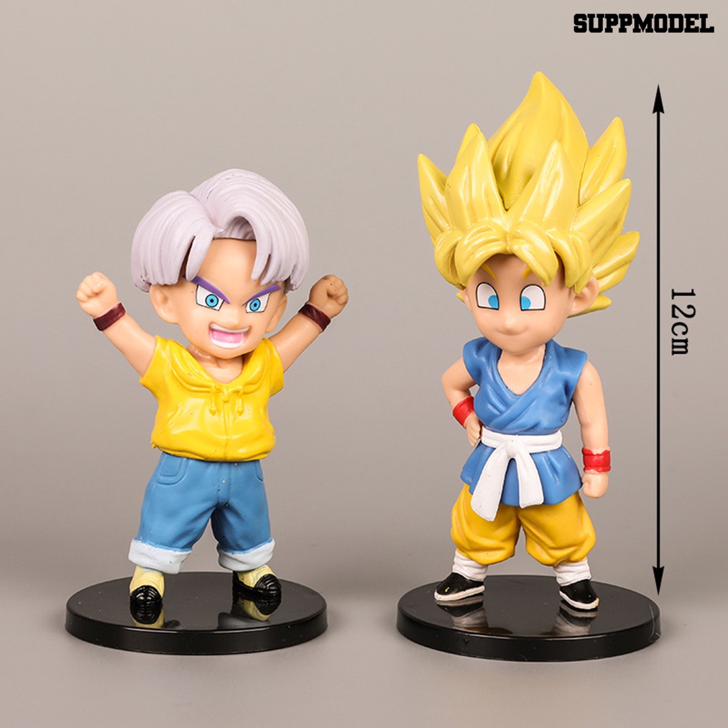 7pcs / Set Mainan Action Figure model Dragon Ball Bahan Pvc Untuk Anak / Koleksi