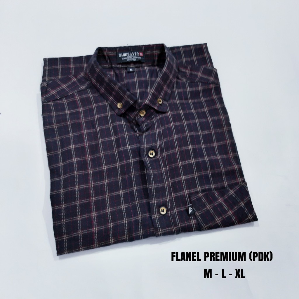 TERMURAH !! Kemeja Flanel Surfing Lengan Pendek Original