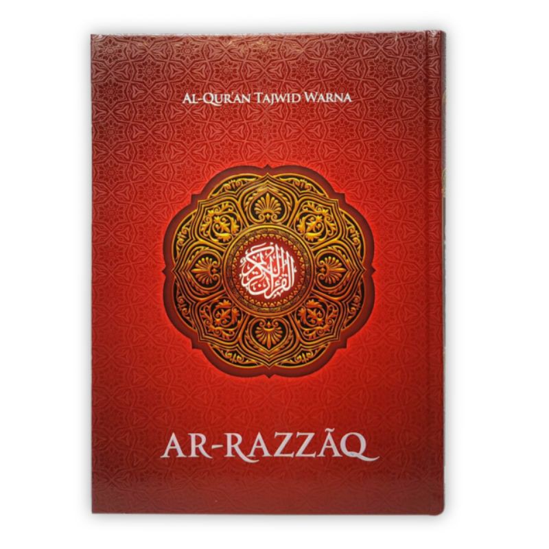 Al-Quran Ukuran Besar Al-Qur'an Tajwid Warna AR-RAZZAQ
