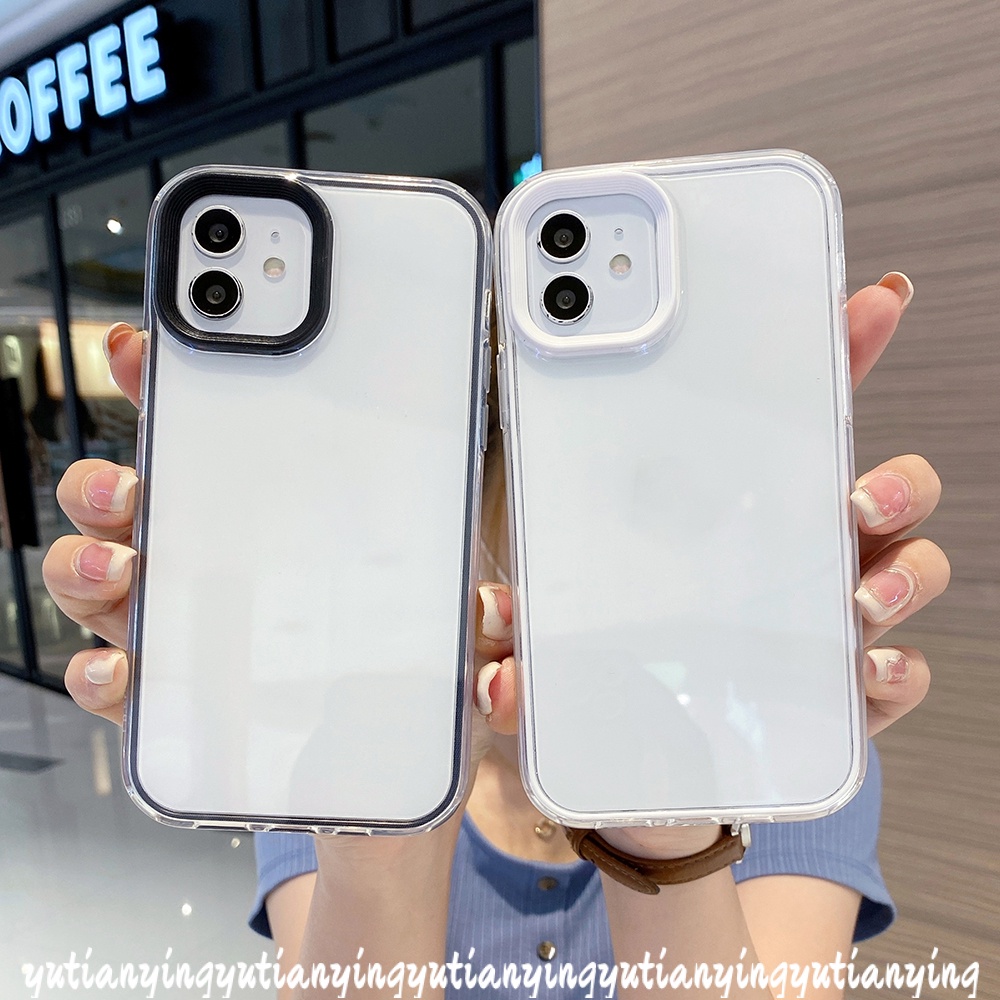 Soft Case Transparan Shockproof Cover Realme C25s C25 C15 C12 C21Y C25Y C21 C20 C20A C11 2021 5 5i 5S 6i C3