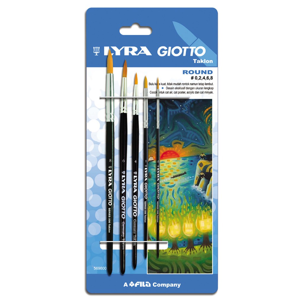 

LYRA Brush Set Round & Flat