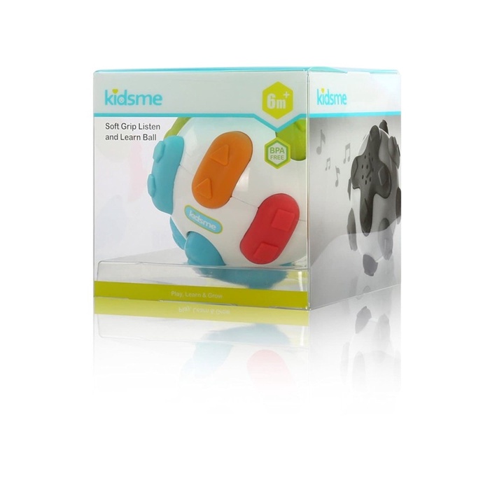 Kidsme kidsbaby Soft Grip Listen and Leard Ball