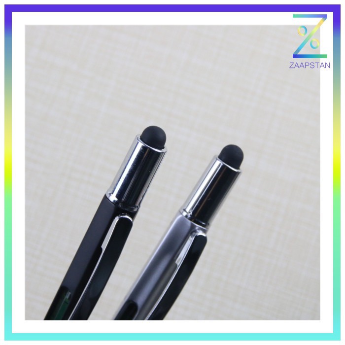 Taffware Pena Multifungsi Plastik Stylus + Penggaris +