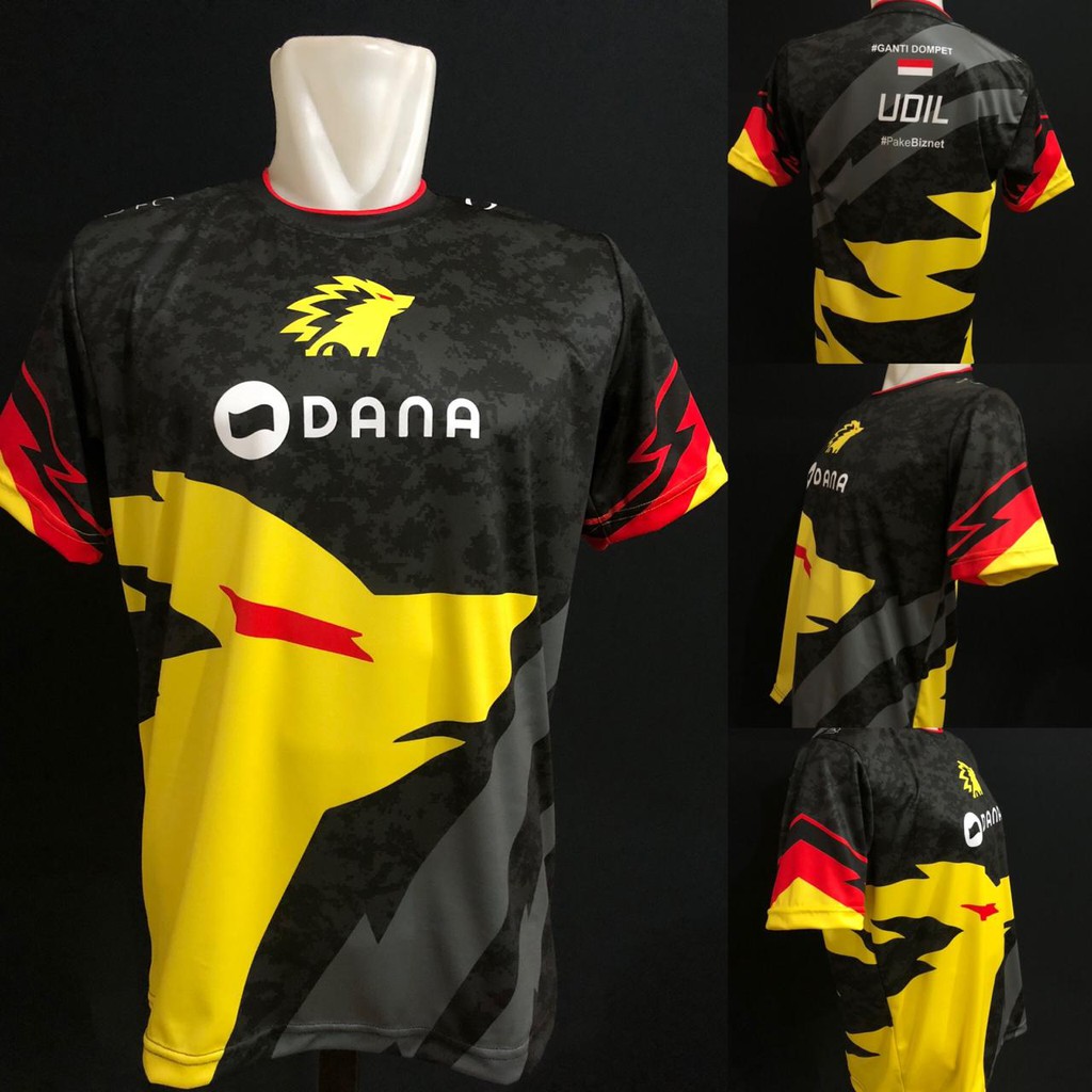  Jersey  Kaos  Baju Gaming ONIC 2022 SEASON 4 Mobile Legends 