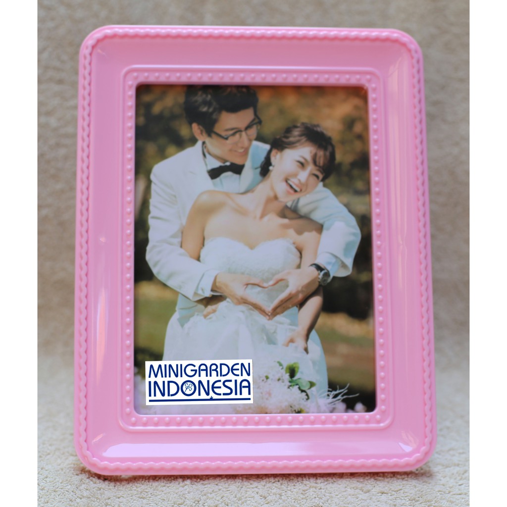 Frame foto 5R seri wedding MGI Kado 009 bingkai pigura photo halus ( ada kotak kardus )