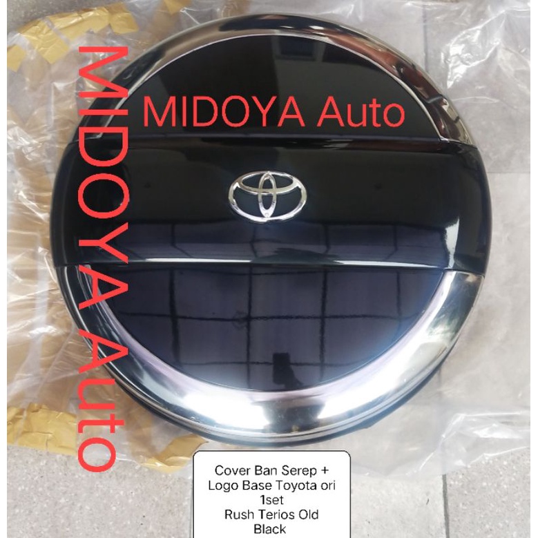 Cover Ban Serep + Logo Base Toyota Rush Terios Old ori