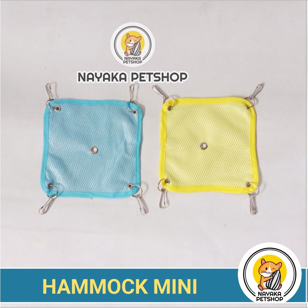 Hammock Mini Hamster Hanging Pouch Kecil Sugar Glider Tempat Tidur Gantung Tupai