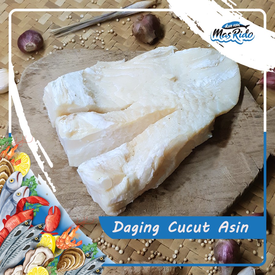 

Daging Cucut Asin / Ikan Asin Cucut / Ikan Cucut Asin