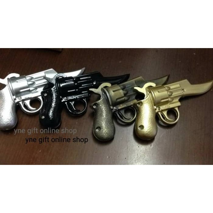Unik Korek Gas Pisau Pistol Mini  Korek Api Bara  Mancis Unik Baru