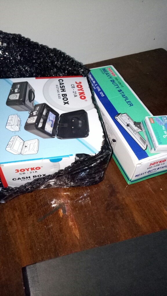 Cash Box Joyko Cb-21a / Kotak Penyimpanan Uang