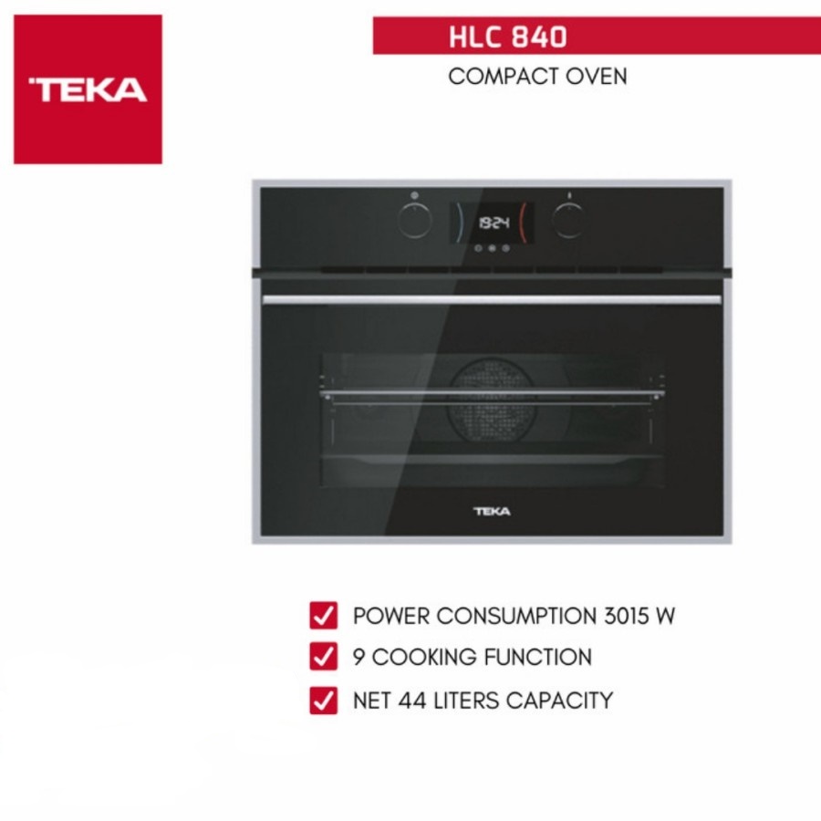 Oven Built-in Compact Teka HLC 840 Free Ongkir Area Jabodetabek