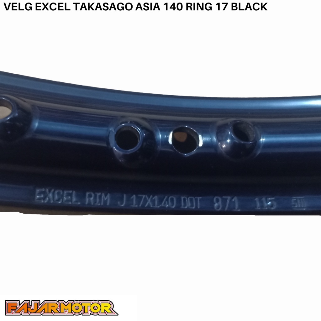 VELG EXCEL TAKASAGO ASIA W SHAPE 140 RING 17