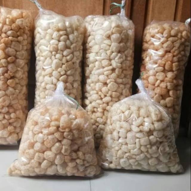 

Kerupuk kulit sapi dadu matang