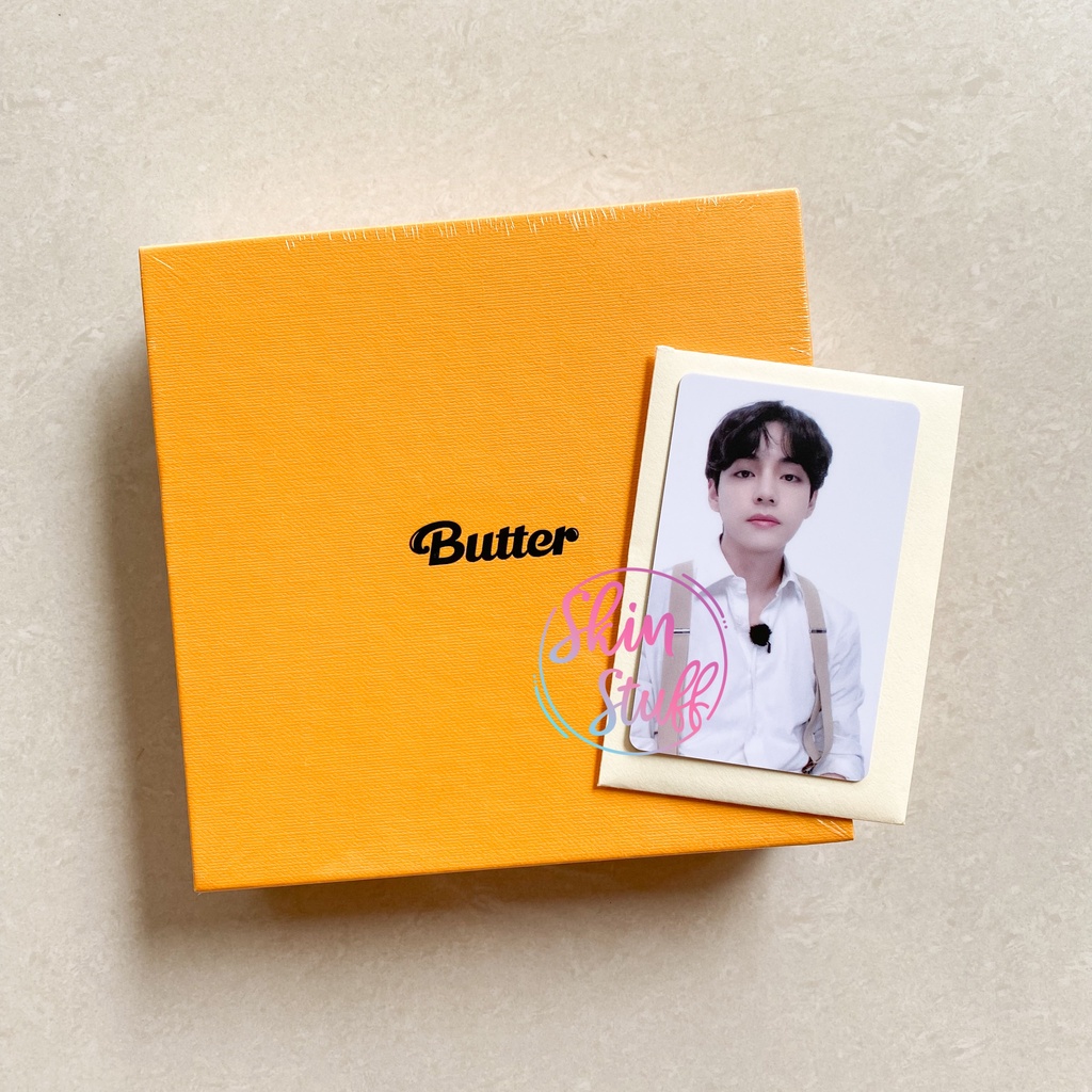 READYSTOCK - BTS BUTTER ALBUM TAEHYUNG V LUCKY DRAW HYBE INSIGHT