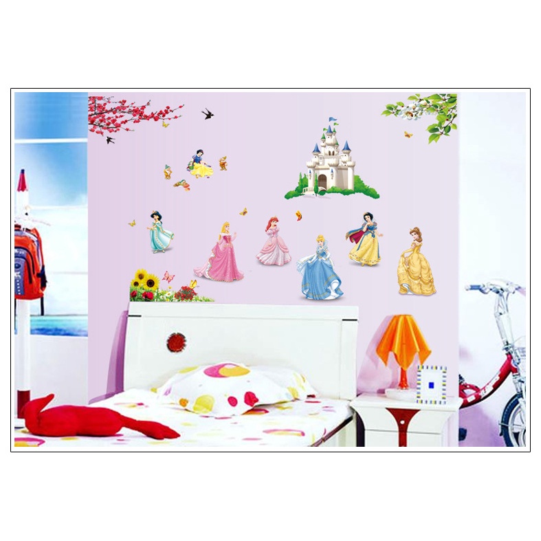 Reliza Wall Sticker Kartun Animation DF5102 Stiker Dinding