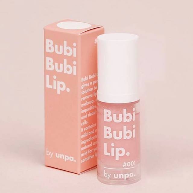 (ORIGINAL 100%) UNPA BUBI BUBI LIP / SCRUB BIBIR BUBBLE KOREA ASLI LEMBAB