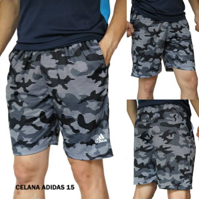  Celana  Pendek  Training Olahraga Gym Fitness Lari Jogging 