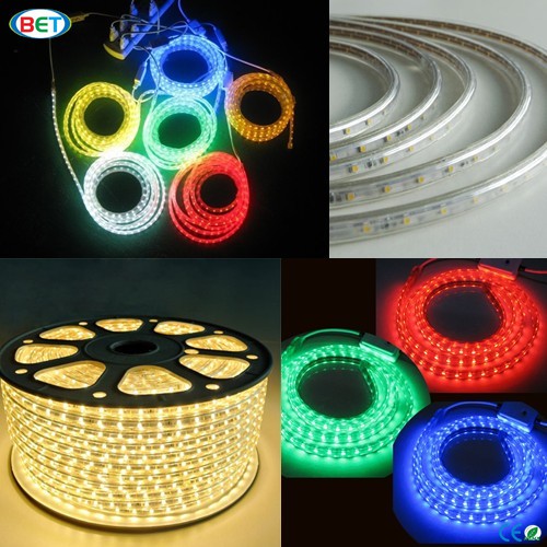 1ROLL LED STRIP 100M SELANG SMD 5054 / 3035 WATERPROFF IP67 LED DEKORASI RUANGAN OUTDOR INDOR  AC 220v