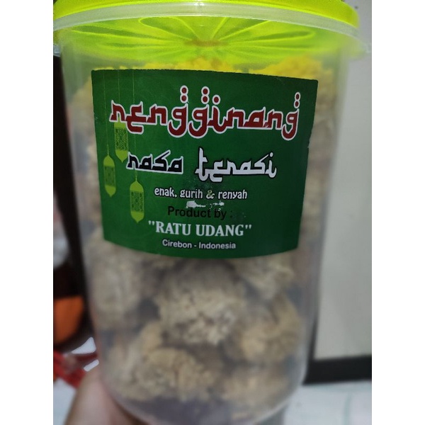 

Rengginang rasa Terasi kemasan Toples