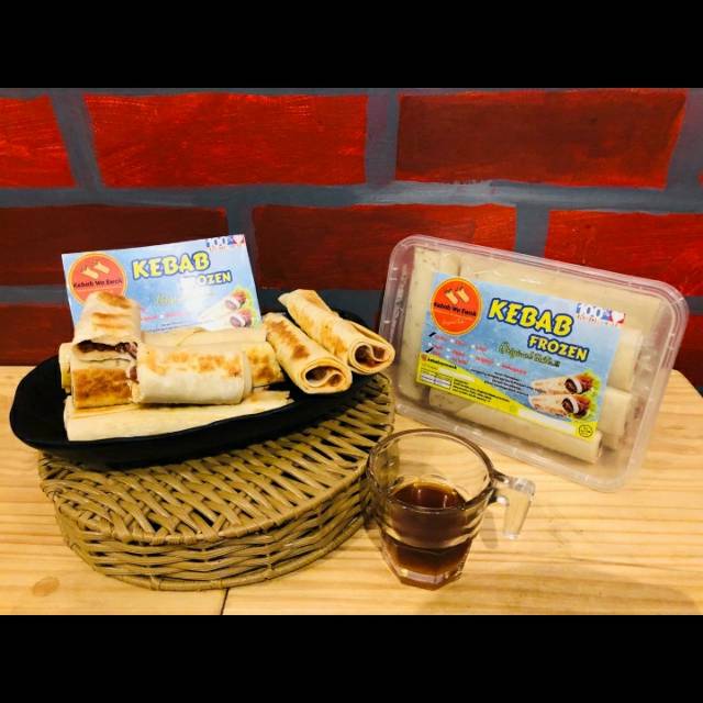 

KEBAB FROZEN MINI WA EWOK RASA ORIGINAL OR PEDAS ISI 10 PCS/BOX