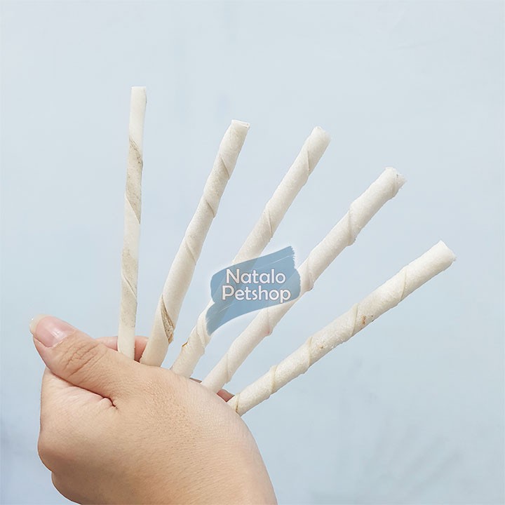 Snack Gigit Tulang Twist Stick Susu 5Gr