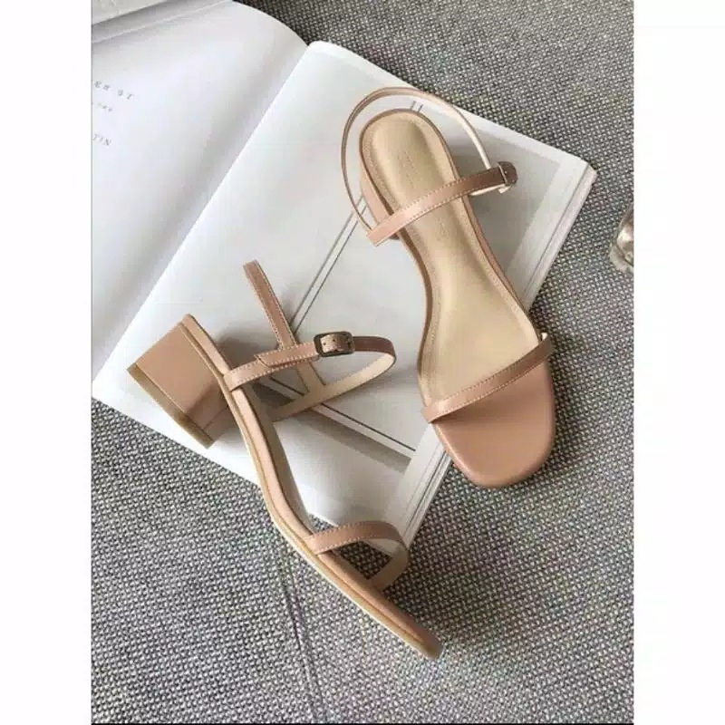 Sandal Heels Wanita sintetis PL07 Sendal Wanita 3cm Terbaru