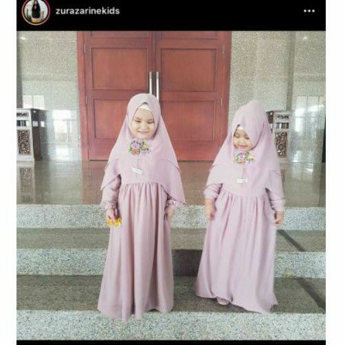 Preloved Zurazarine Gamis Anak / Gamis Anak Branded