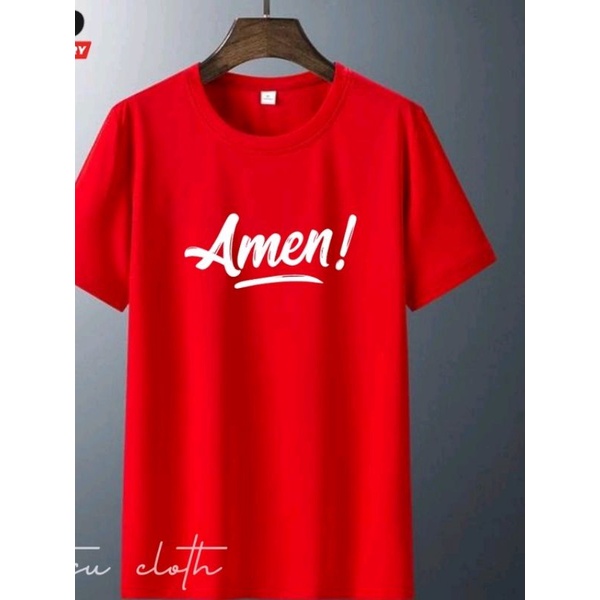 PROMO COD KAOS ROHANI AMEN / BAJU KRISTEN WANITA / KAOS JESUS / BAJU ROHANI KRISTEN / BAJU KAOS