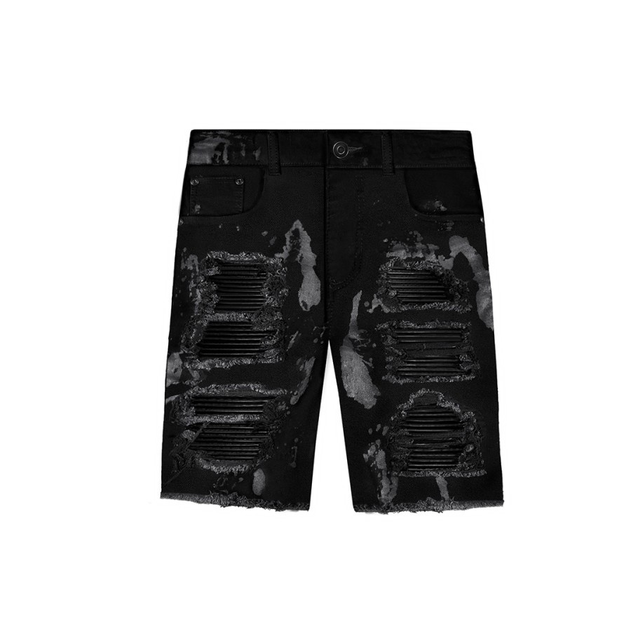 Rucas.co Jeans Pants Bottom Season 7/8/9 [Bawahan]-Black Caviar Pendek