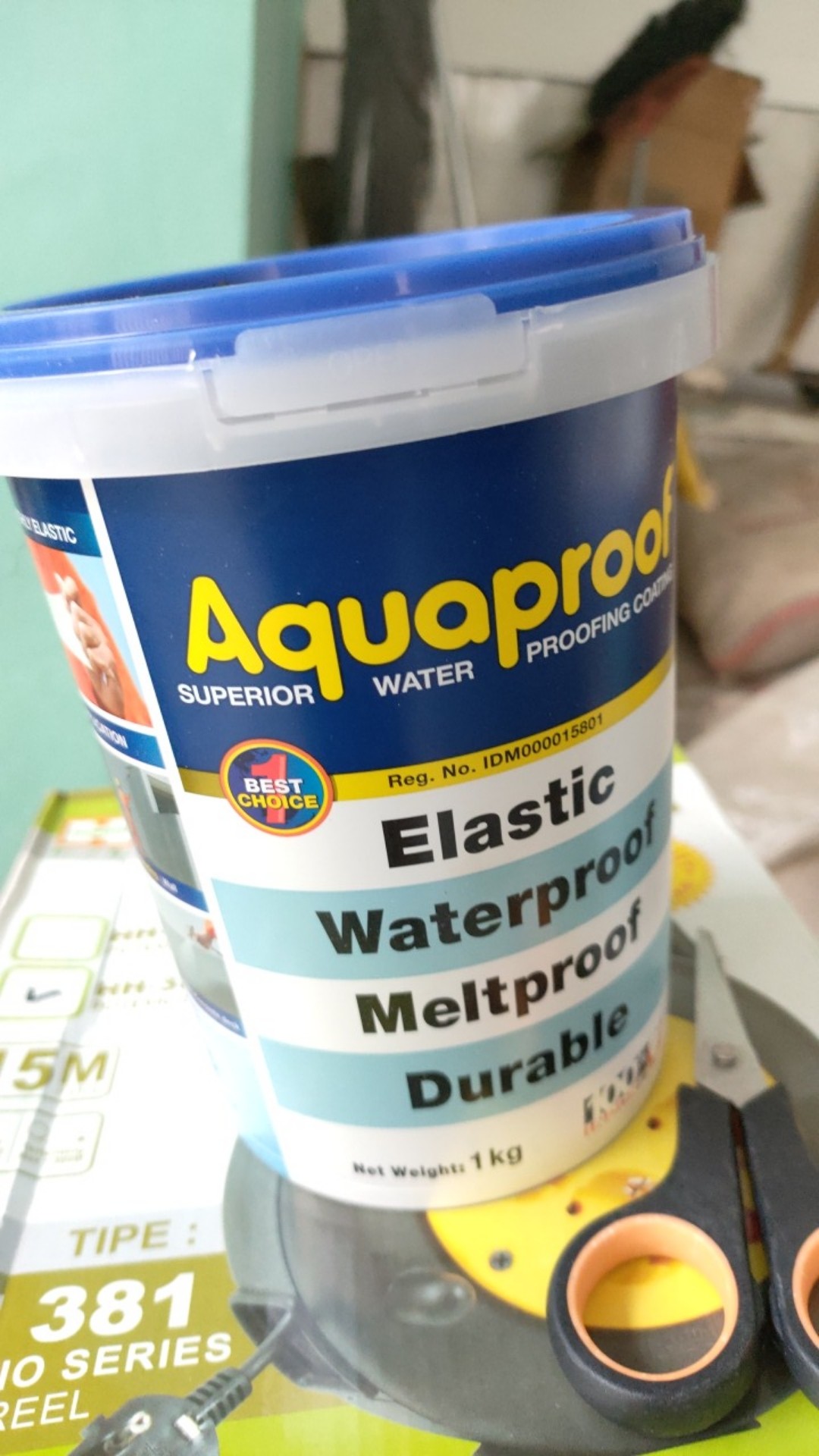 Aquaproof 1 Kg. Pelapis Anti Bocor/ Waterproofing/ Pengiriman Cepat!!