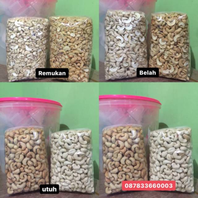 

Kacang Mete UTUH 1 kg