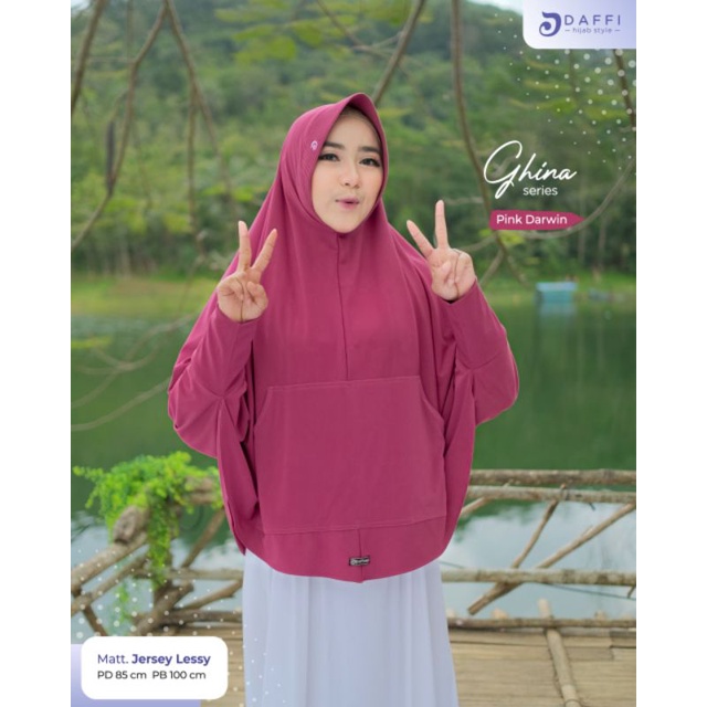 Jilbab Instan Lengan Ghina By Daffi