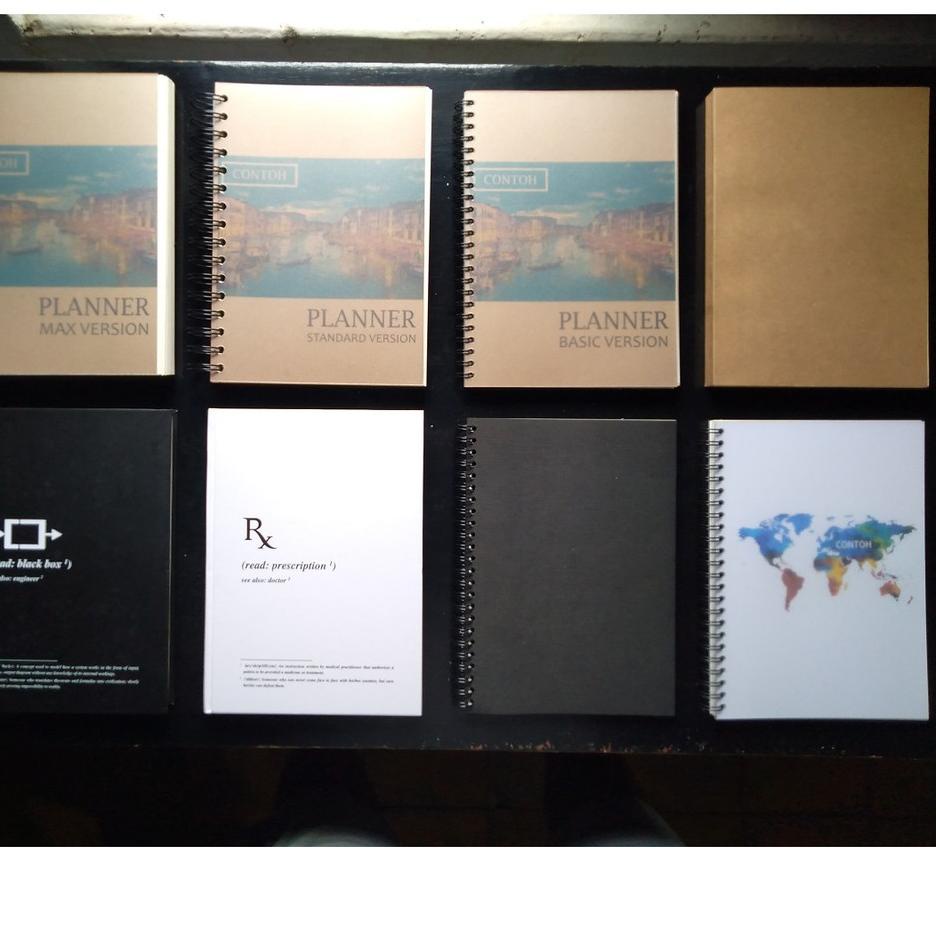 

[Hot ⚡ale]ICOLIBRAN SERIES Planner Jurnal Notebook ENTREPRENEUR Vintage A5 Softcover