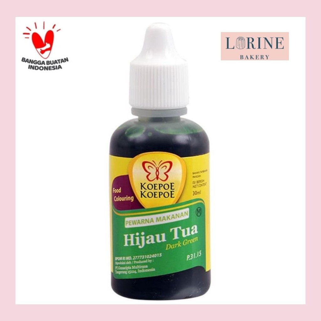 

PEWARNA HIJAU TUA KOEPOE KOEPOE 30ML