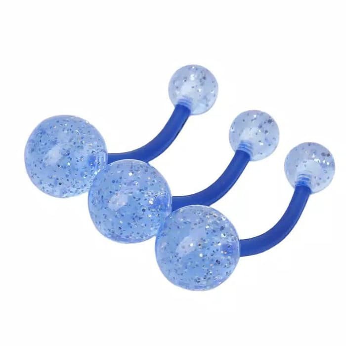 TBI Anting Plastik Anti Alergi Perut Barbel Tindik Navel Belly Piercing