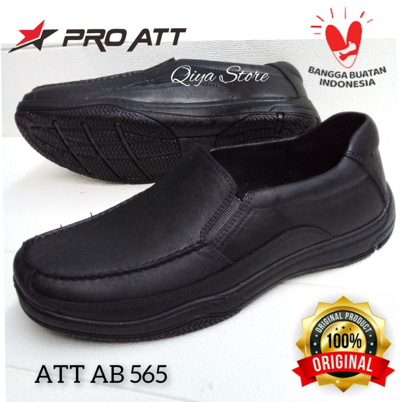 Sepatu Karet Pria ATT AB 565 original/Sepatu Karet Pria Formal/ Sepatu Pantofel Pria ATT AB 565/Sepatu Anti Air Pro ATT