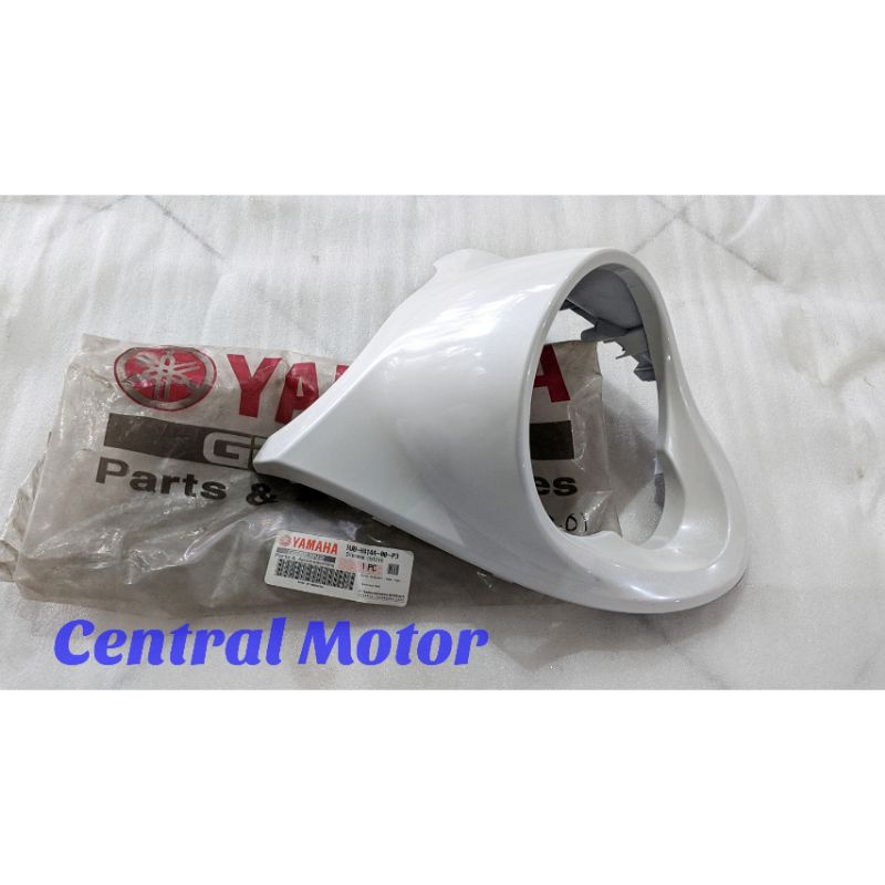 Cover Batok Lampu Depan Fino Karbu Putih