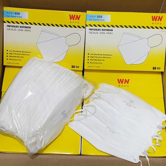 Masker Kf94 4 Ply Masker Medis Evo Kn95 Wn 958 Masker Isi 50 Pcs/Box Best
