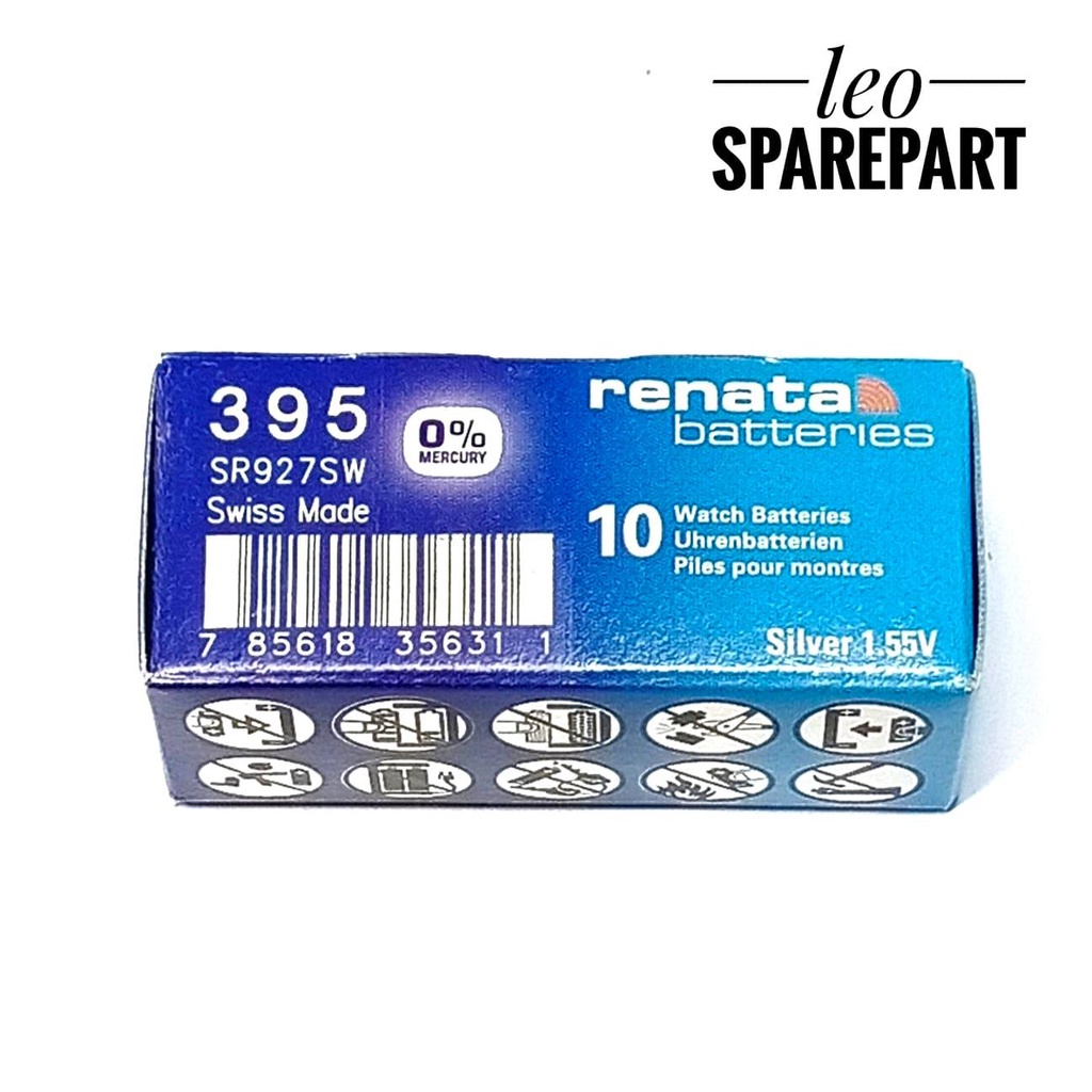 Baterai renata SR927SW / 395 / Batre jam tangan