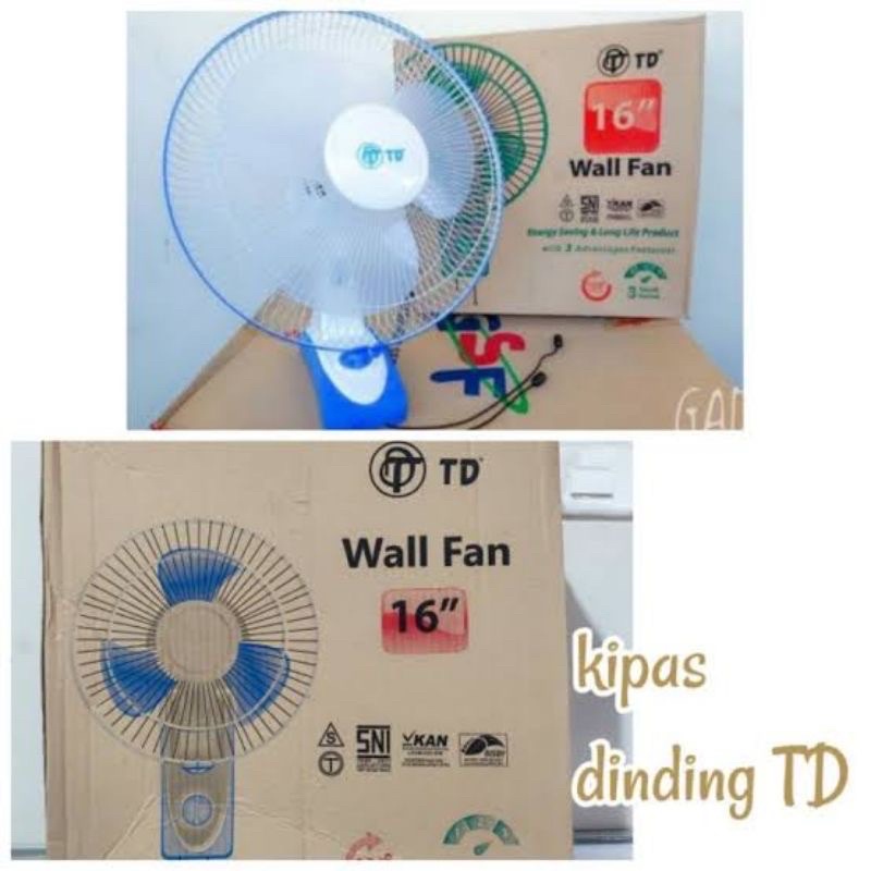 Kipas angin DINDING TD 16” | WALLFAN TD - Wallfan KAVOLUX - HOBIKU