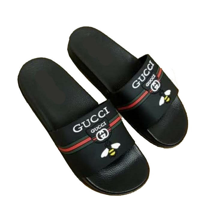 Sandal Slop Pria / Sandal Pria Karet / Sandal slide pria Unisex 39-43 Motif GG