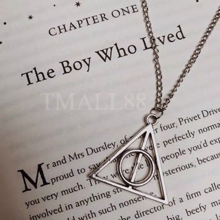 ♥TMALL88 ♥  Kalung Segitiga / Kalung Harry Potter / Kalung Wanita &amp; Pria