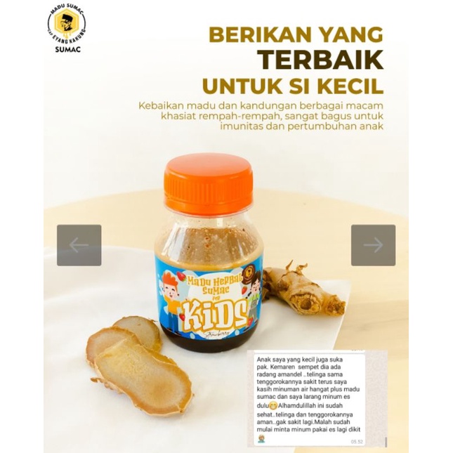 Madu Sumac Herbal Kids