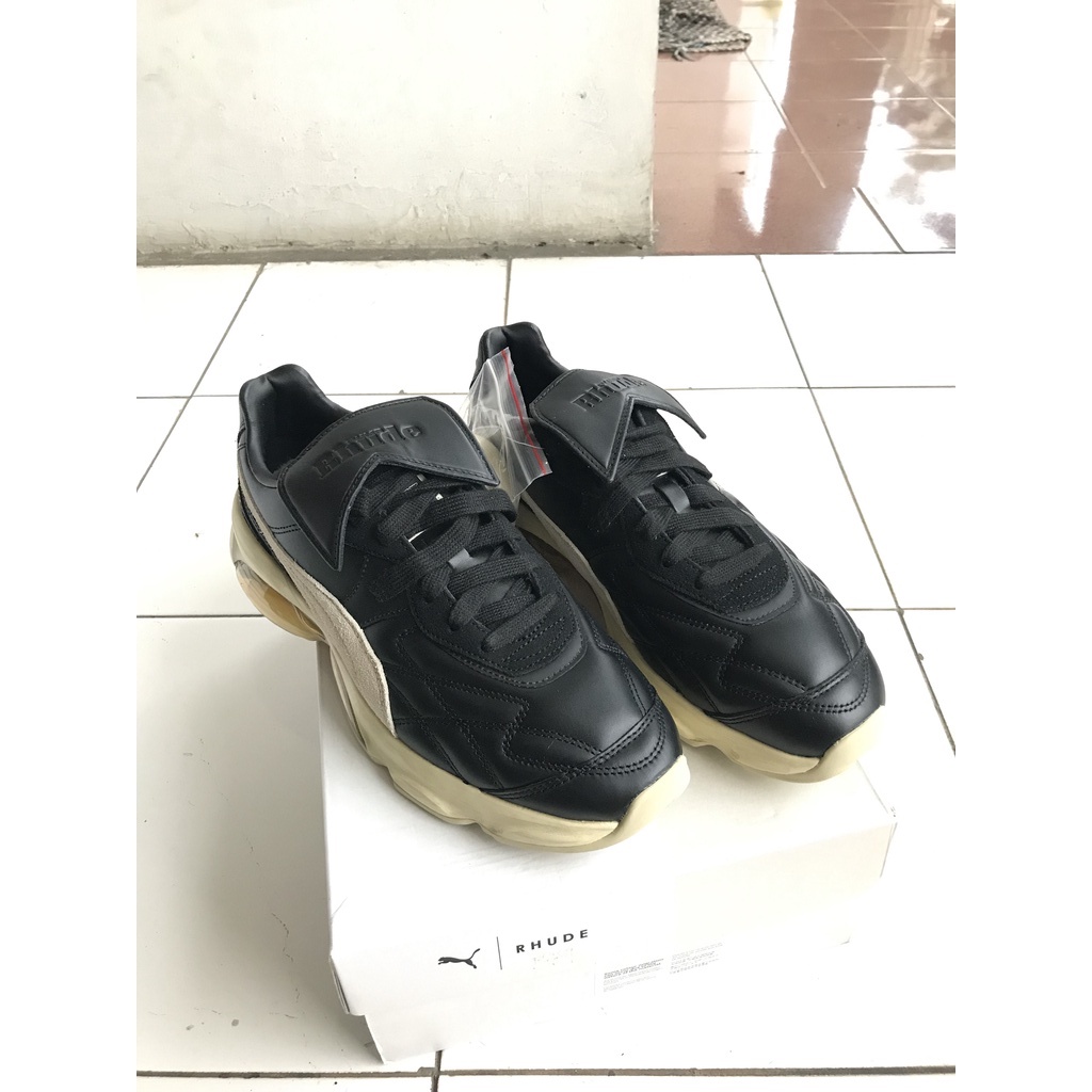 Sepatu Sneakers Puma Cell King RHUDE Black/Oatmeal New 100% ORIGINAL BNIB